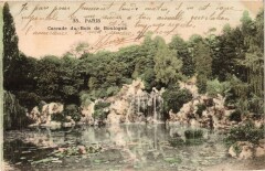 Carte postale ancienne Cascade du Bois de Boulogne
                                                                     à Paris 16e
                                