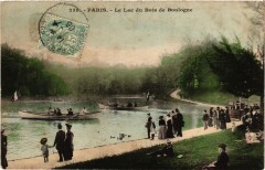 Le Lac du Bois de Boulogne -
																					75000 Paris
																			