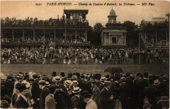 Champ de Courses d'Auteuil, les Tribunes à Paris 16e