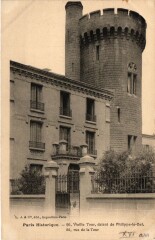 Vieille Tour, datant de Philippe-le-Bel, rue de la Tour -
																					75016 Paris 16e
																			