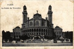 Le Palais du Trocadéro à Paris 16e