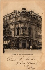 Paris 9e - Theatre du Vaudeville à Paris 9e