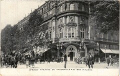 Paris 9e - Theatre du Vaudeville à Paris 9e