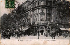 Paris 9e - Theatre du Vaudeville à Paris 9e