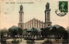 La Place du Trocadéro à Paris 16e