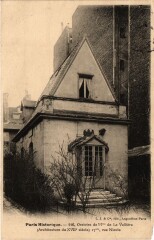 Carte postale ancienne Oratoire de Mademoiselle de La Vallière - Rue Nicole
                                                                     à Paris 16e
                                