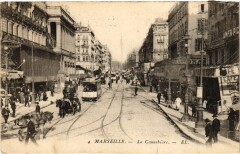 Marseille - La Cannebiere à Marseille
