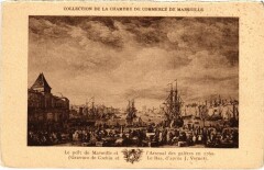 Marseille - Le port de Marseille et l'Arsenal des galeres à Marseille