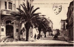 Saint-Raphael - Le Boulevard Felix-Martin à Saint-Raphaël