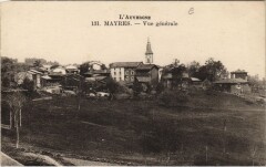 Mayres Vue Generale à Mayres