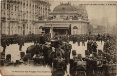 Paris Placement ds Troupes avant l'arrivée ds Souverains d'Italie