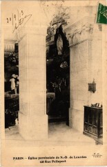 Eglise paroissiale de Notre-Dame de Lourdes -
																					75020 Paris 20e
																			