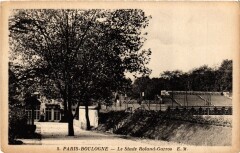 Le Stade Roland-Garros à Paris 16e