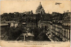 Paris 9e - Panorama du Square d'Anvers à Paris 9e