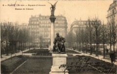 Paris 9e - Square d'Anvers à Paris 9e