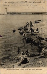 Marseille - Les Pierres Plates et le Phare Sainte-Marie à Marseille
