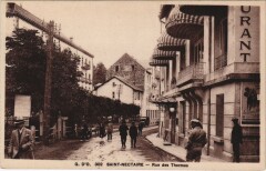 Saint-Nectaire Rue des Thermes à Saint-Nectaire
