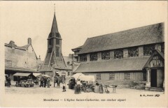 Honfleur L'Eglise Sainte-Catherine - Son Clocher Separe à Honfleur