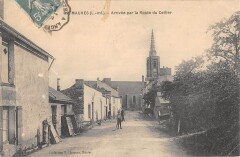 Mauves - Arrivee Par La Route Du Cellier -
													44 Loire Atlantique
												