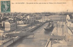 Saint Nazaire - Vue Generale Du Port - Prise Du Bout De L'Ecluse à Saint-Nazaire