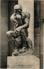 Paris 7e-Le Panthéon-Le Penseur de Rodin à Paris 7e