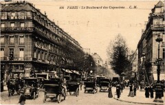 Paris 9e - Le Boulevard des Capucines à Paris 9e