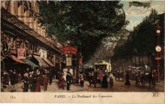Paris 9e - Le Boulevard des Capucines à Paris 9e