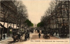 Paris 9e - Le Boulevard des Capucines à Paris 9e