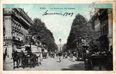 Paris 9e - Le Boulevard des Italiens à Paris 9e