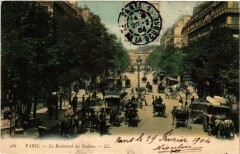 Paris 9e - Le Boulevard des Italiens à Paris 9e