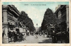 Paris 9e - Le Boulevard des Italiens à Paris 9e