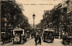Paris 9e - Le Boulevard des Italiens à Paris 9e