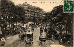 Paris 9e - Le Boulevard des Italiens à Paris 9e