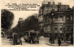 Paris 9e - Le Boulevard des Italiens à Paris 9e