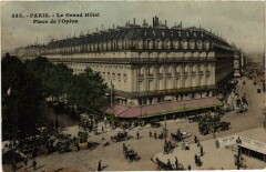 Paris 9e - Le Grand Hotel à Paris 9e