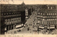 Paris 9e - La Rue Auber à Paris 9e