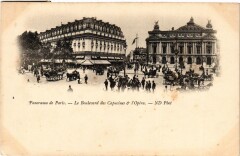 Paris 9e - Le Boulevard des Capucines à Paris 9e