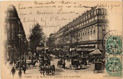 Paris 9e - Le Boulevard des Capucines à Paris 9e
