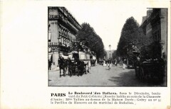 Paris 9e - Le Boulevard des Italiens à Paris 9e