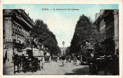 Paris 9e - Le Boulevard des Italiens à Paris 9e