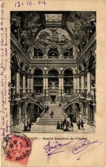 Paris 9e - Grand Escalier de l'Opera à Paris 9e