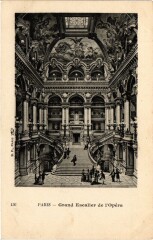 Paris 9e - Grand Escalier de l'Opera à Paris 9e