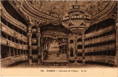 Paris 9e - Interieur de l'Opera à Paris 9e