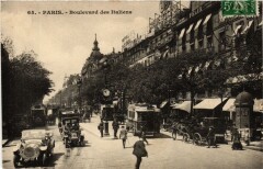 Paris 9e - Boulevard des Italiens à Paris 9e