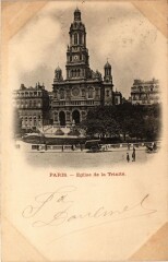 Paris 9e - Eglise de la Trinite à Paris 9e