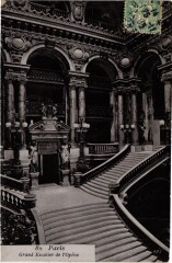 Paris 9e - Grand Escalier de l'Opera à Paris 9e