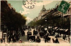 Paris 9e - Le Boulevard des Italiens à Paris 9e