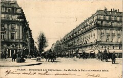 Paris 9e - Boulevard des Capucines à Paris 9e