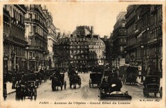 Paris 9e - Avenue de l'Opera à Paris 9e