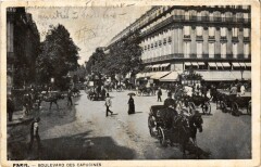 Paris 9e - Boulevard des Capucines à Paris 9e